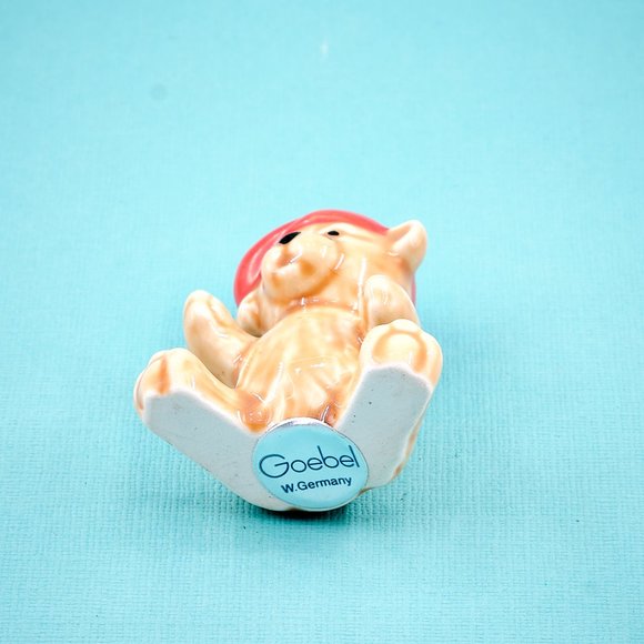 Goebel Miniature Bear Figurine, Porcelain, Vintage Collectibles - Picture 7 of 11